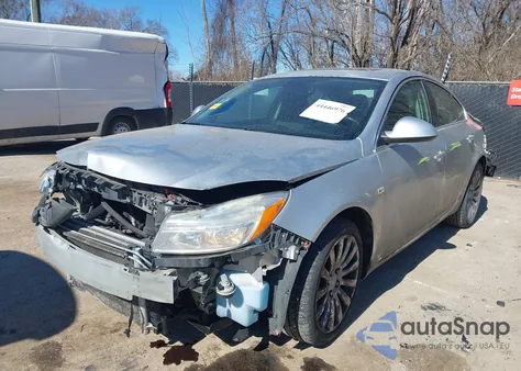 2011 Buick Regal Cxl Russelsheim z USA, uszkodzony, nr VIN W04GT5GC7B1127208